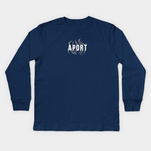 aport/abort Kids Long Sleeve T-Shirt